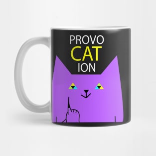 Provocative cat Mug